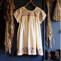 MTO花朵刺繡洋裝