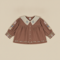 BETTE blouse (chocolate)