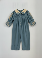 Bette Jumpsuit - Blue Pebble