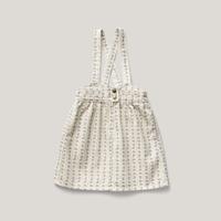 Minnie Pinafore - Thistle Print, Bergamot