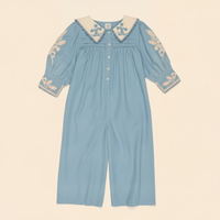 Bette Jumpsuit - Blue Pebble