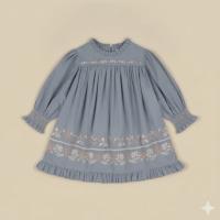 APOLINA LILY dress(blue montain )