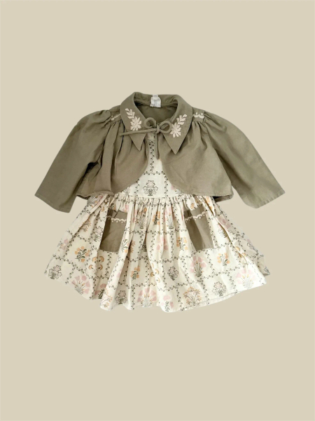 刺繡洋裝 image 1 of 0