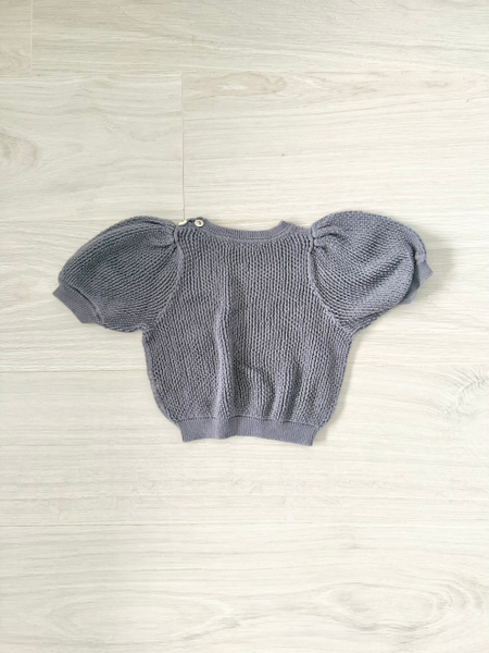 Mimi Knit Top in Powder image 1 of 0