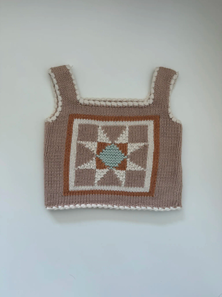 Patchwork vest SS23 image 1 of 0