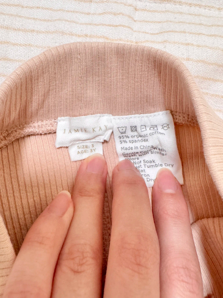捲邊內搭褲 粉色 image 1 of 0