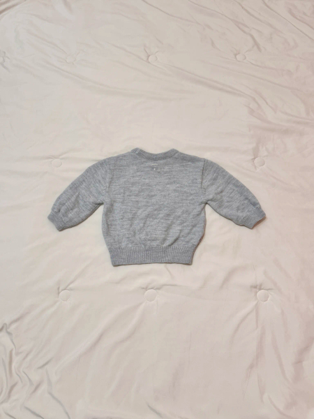 寶寶針織毛衣 - Grey Melange image 1 of 0