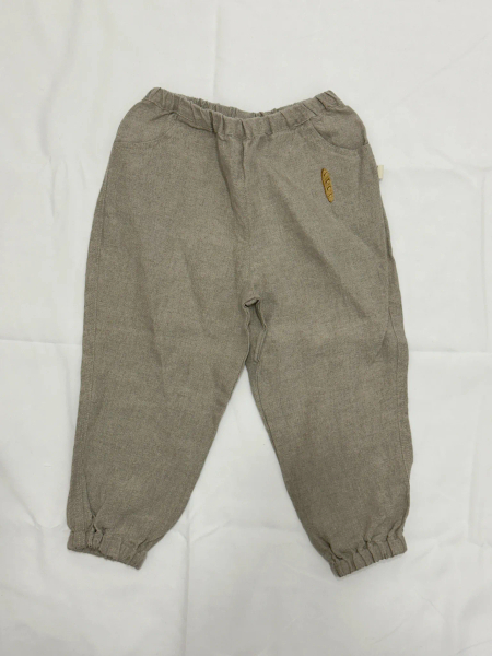 手工棉麻寶寶長褲 Jules+限定刺繡 image 1 of 0