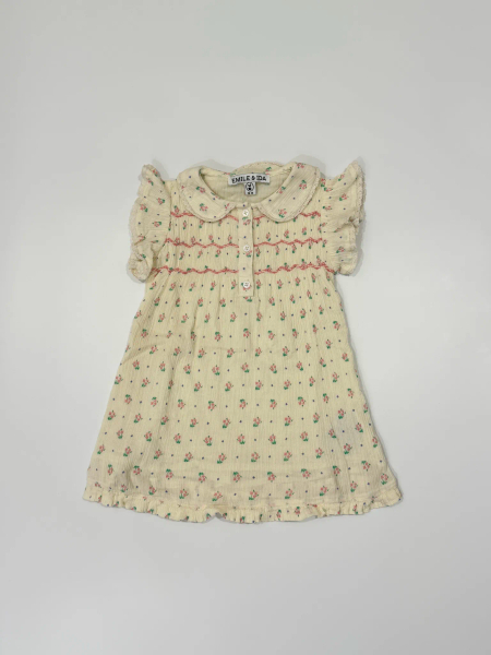 Ecru Cotton Dress image 1 of 0