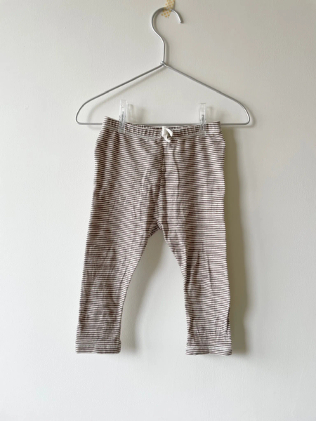 寶寶有機棉Leggings - Brownie/Cream image 1 of 0
