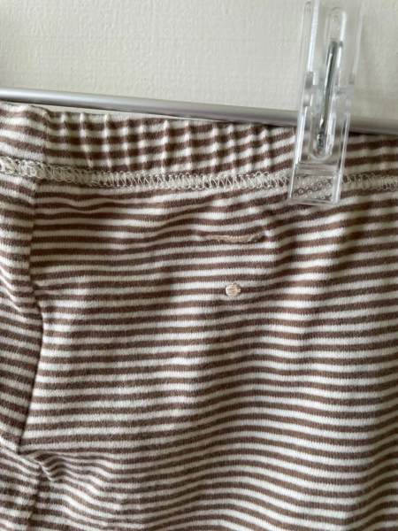 寶寶有機棉Leggings - Brownie/Cream image 1 of 0