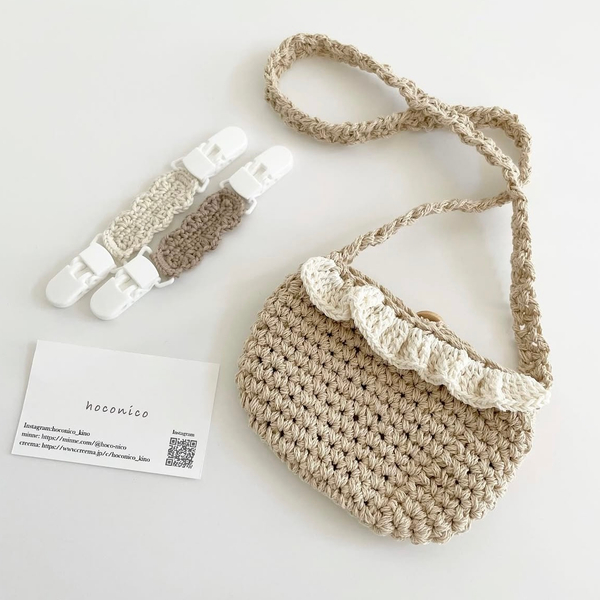 hoconico 編織花邊小包 image 1 of 0
