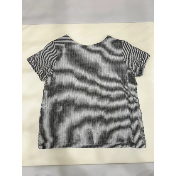 La petite Alice條紋亞麻短袖/98-104cm image 1 of 0