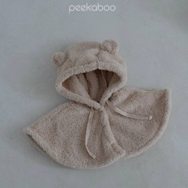 小熊斗篷米色 image 1 of 0