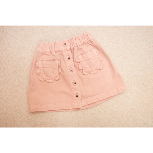 Flower Pockets Skirt Powder pink  image 1 of 0