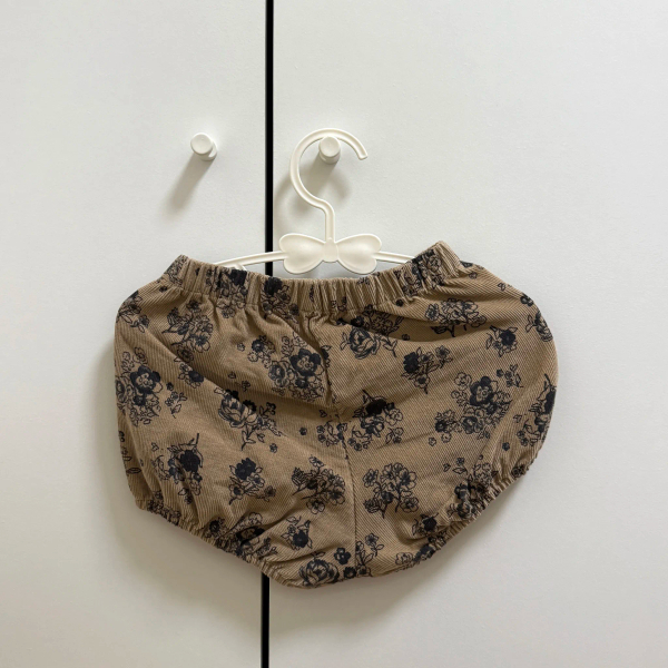 Poppy Bloomers - Rose Cord Floral image 1 of 0