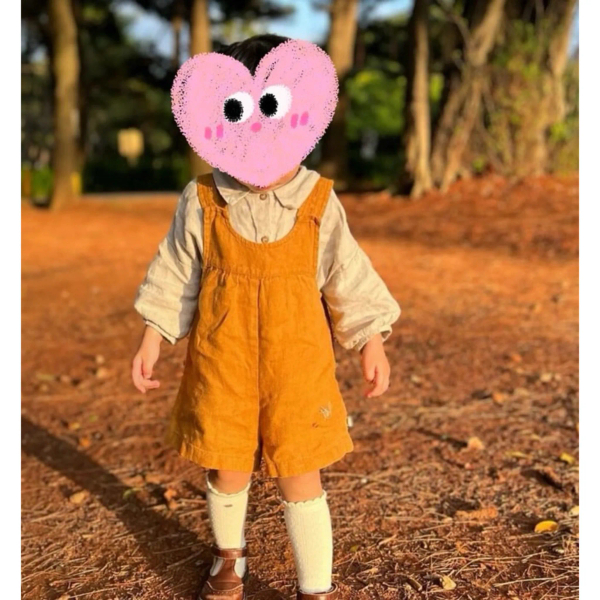 La Petite Alice 雙刺繡亞麻襯衫86-92cm image 1 of 0