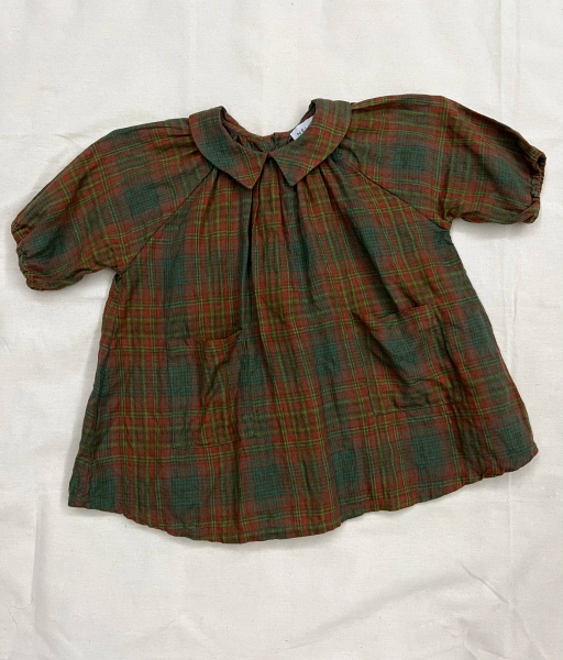 紅綠格紋洋裝 image 1 of 0