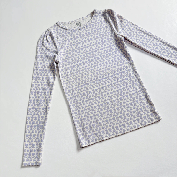 Pouf Tee in Folklore Print / Bergamot image 1 of 0