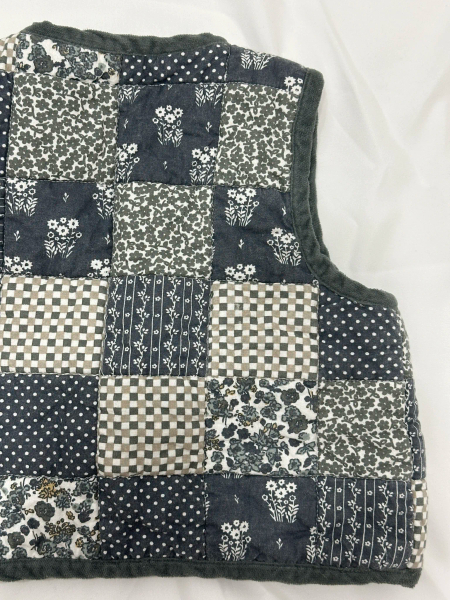 Bay Waistcoat - Patchwork Print Floral image 1 of 0