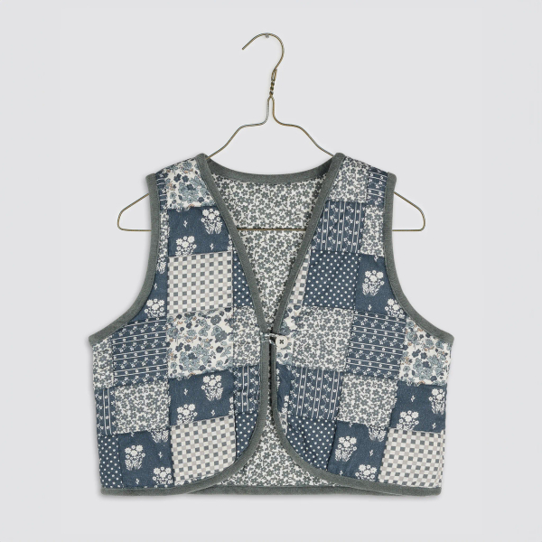 Bay Waistcoat - Patchwork Print Floral image 1 of 0