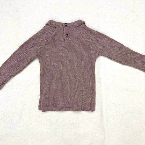 細坑條藕色上衣 image 1 of 0