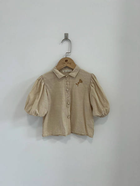 Louisa Blouse in Caffe image 1 of 0