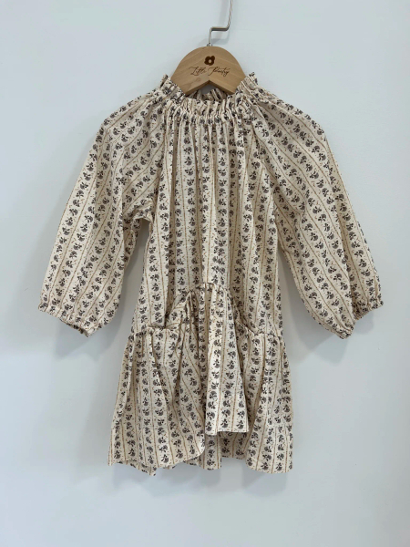 Edith Dress in Thistle Print image 1 of 0
