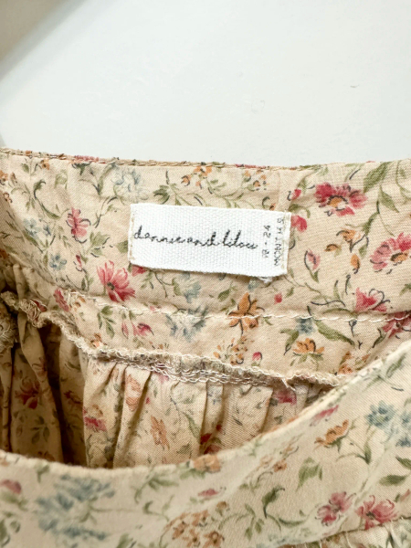 小飛袖上衣-Cream Florals image 1 of 0