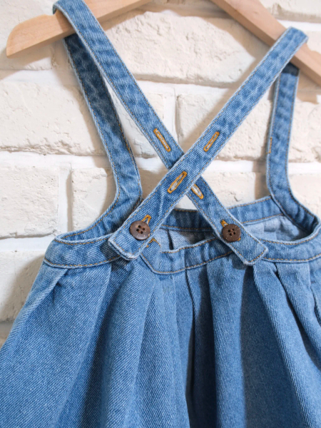 The Oversized Denim Pinafore image 1 of 0