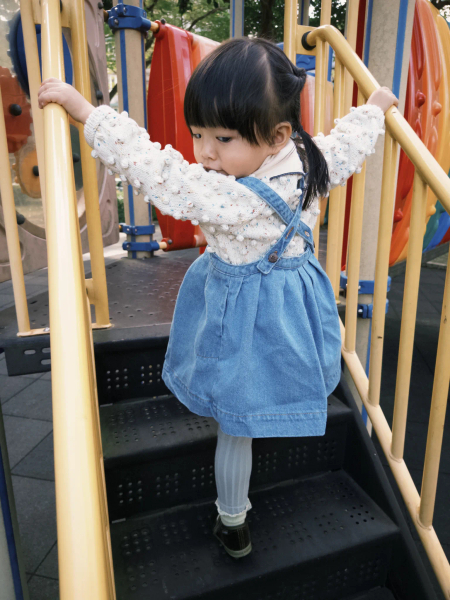 The Oversized Denim Pinafore image 1 of 0