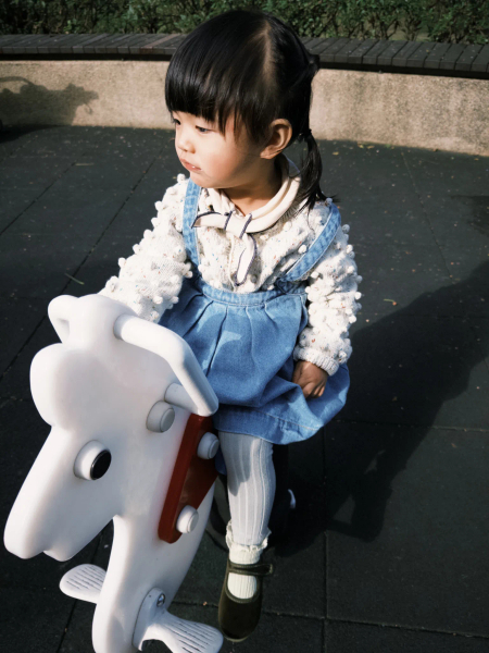 The Oversized Denim Pinafore image 1 of 0