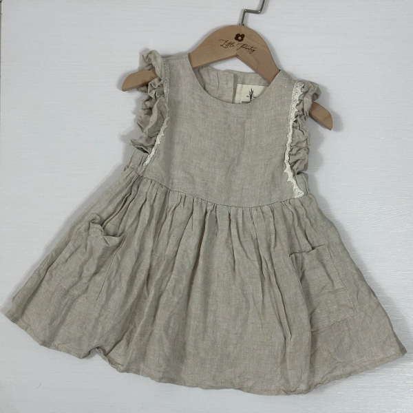 Lilly Pinafore - Light Grey image 1 of 0