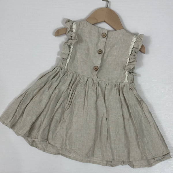 Lilly Pinafore - Light Grey image 1 of 0