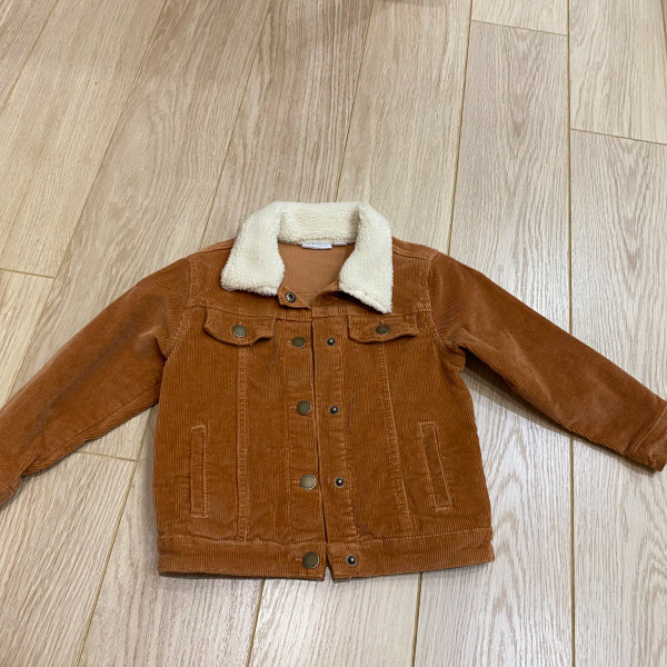 駝色絨布外套 image 1 of 0