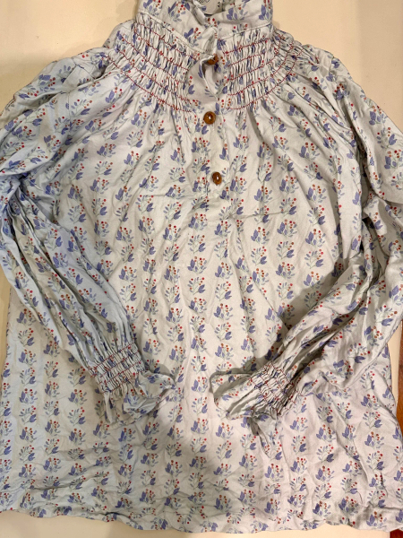 高領泡袖洋裝 image 1 of 0