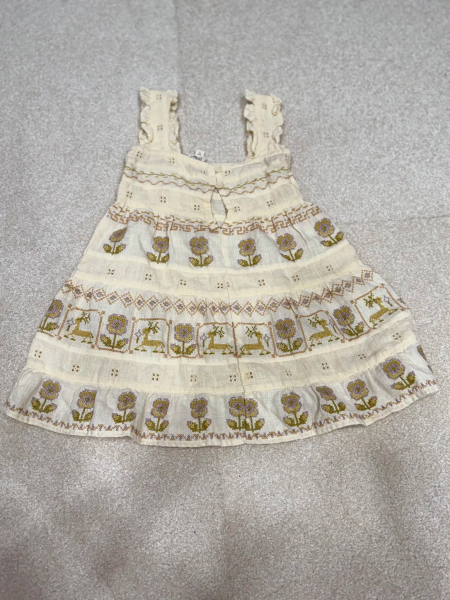 背心刺繡裙 image 1 of 0