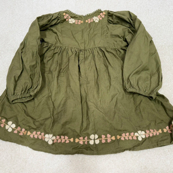 刺繡長袖洋裝 image 1 of 0