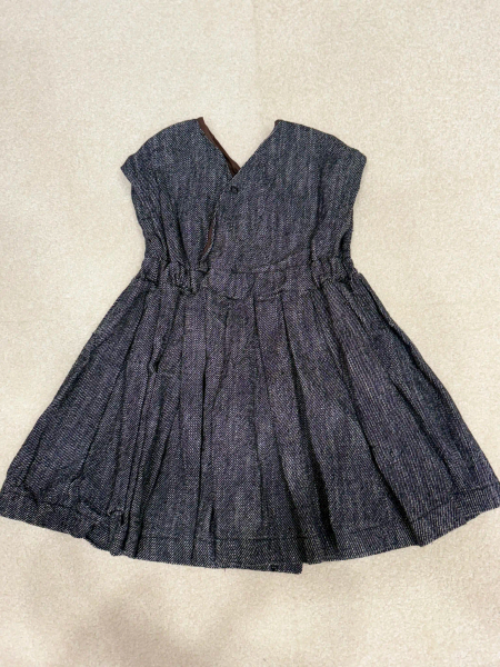 牛仔背心洋裝 image 1 of 0