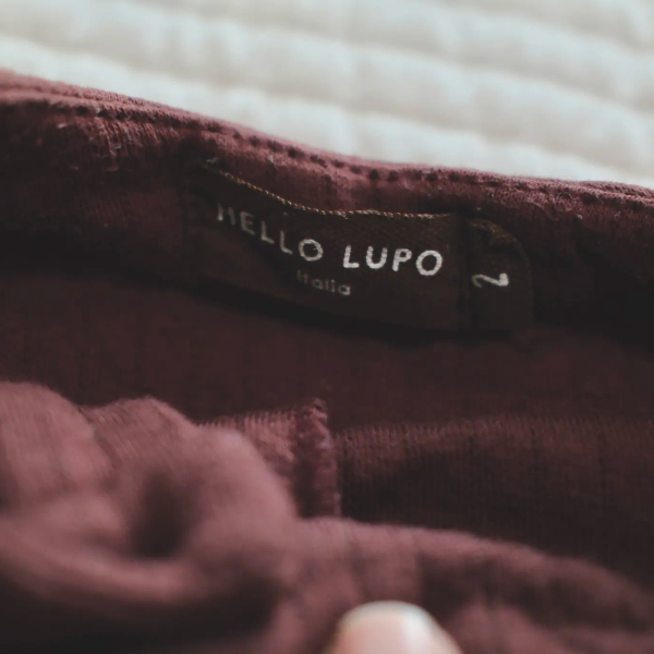 Hello Lupo - Matteo Top - Mogano/Nero Q image 1 of 0