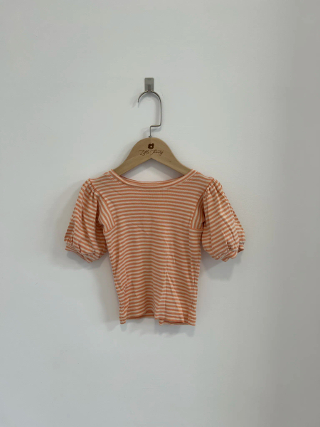 Balloon Tee, Stripe, Gumdrop image 1 of 0