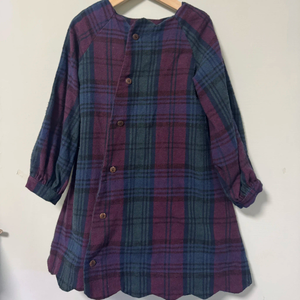 Kumo Dress Long Sleeved - Tartan image 1 of 0