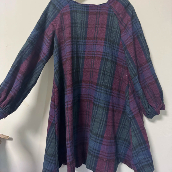 Kumo Dress Long Sleeved - Tartan image 1 of 0