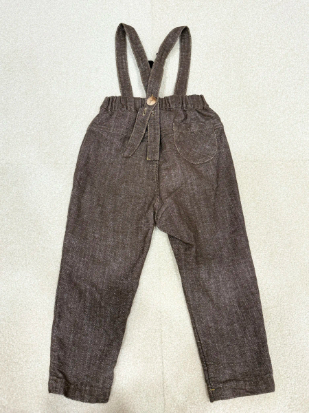 綁帶吊帶褲 image 1 of 0