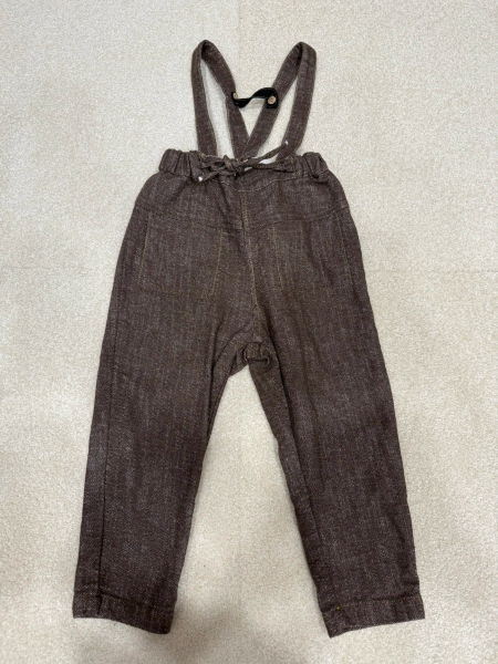 綁帶吊帶褲 image 1 of 0