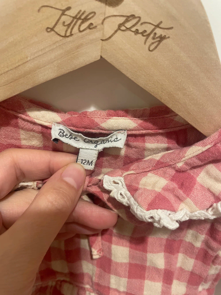 粉紅格紋套裝 image 1 of 0