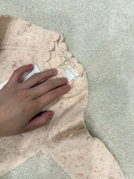 小結球粉色毛衣 image 1 of 0