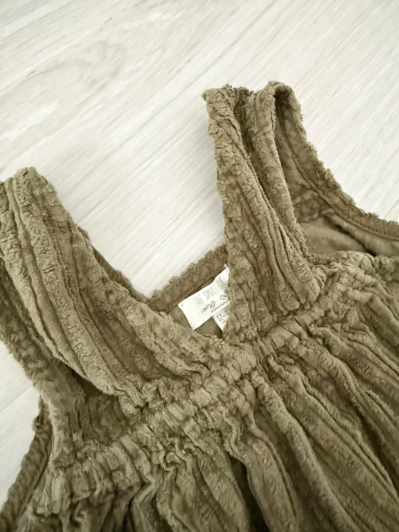 The Vintage Corduroy Overdress - Olive image 1 of 0