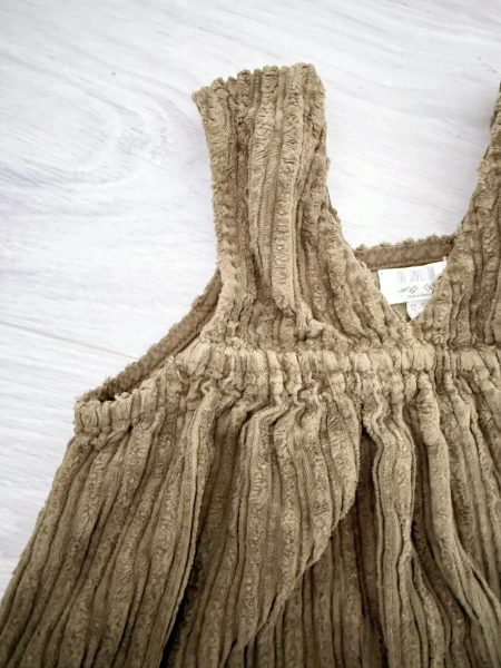 The Vintage Corduroy Overdress - Olive image 1 of 0
