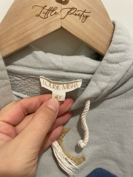 狐狸刺繡連帽厚T image 1 of 0